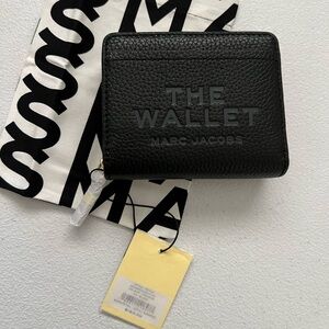 Marc Jacobs Black Leather Wallet